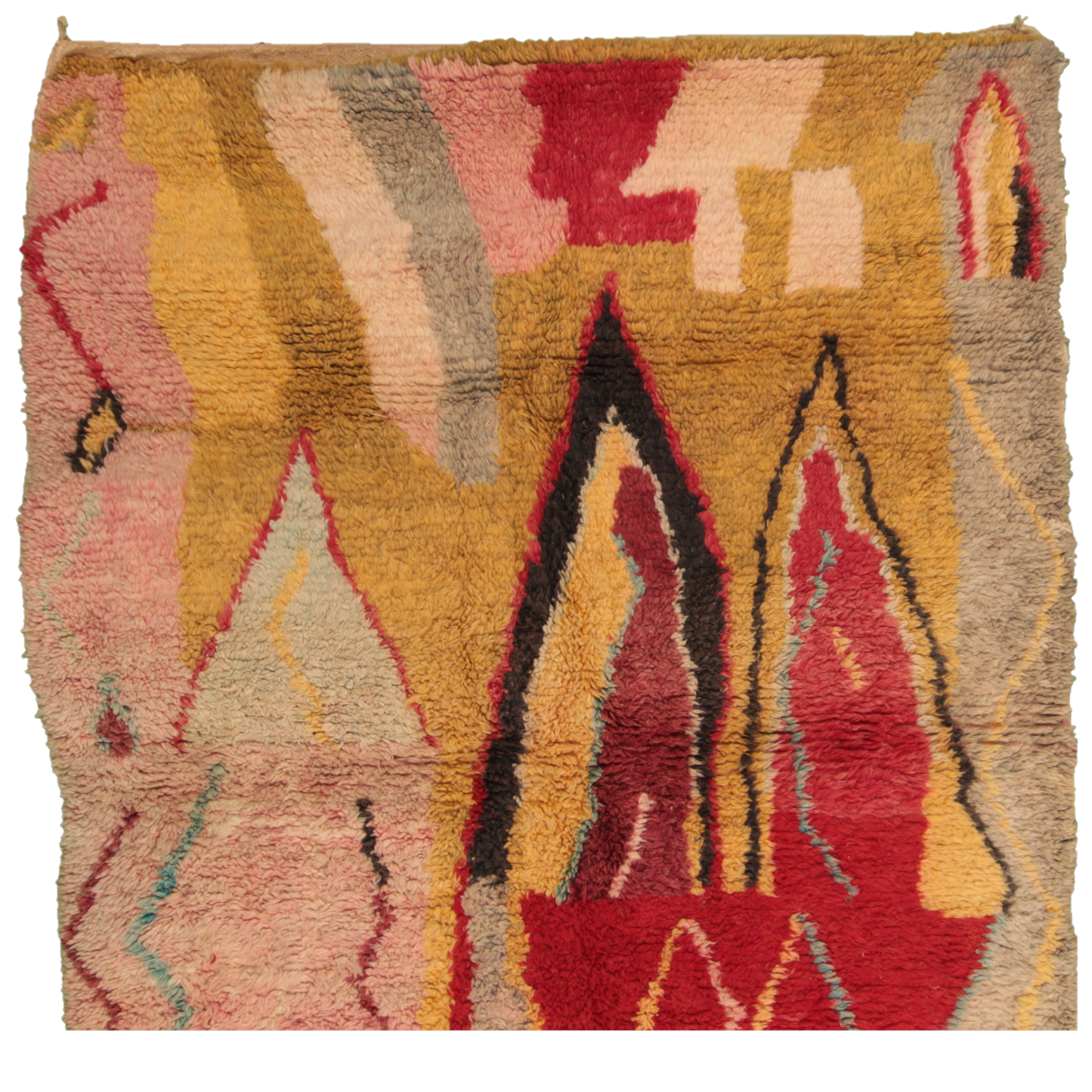 ''Leaf'' medium hand-knotted rug 240 x 170 cm