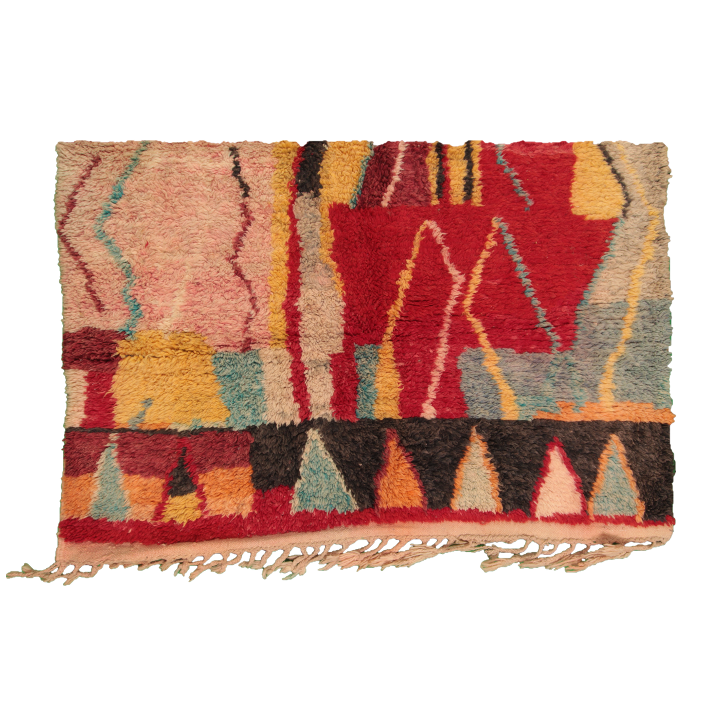 ''Leaf'' medium hand-knotted rug 240 x 170 cm