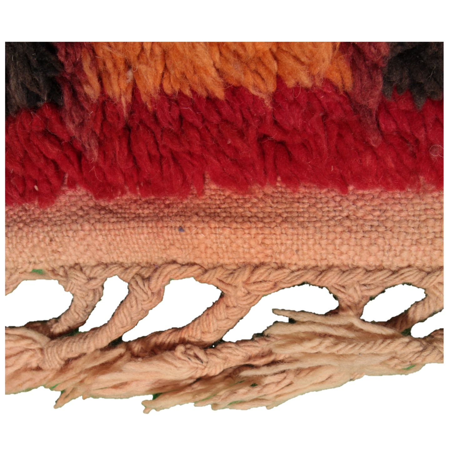 ''Leaf'' medium hand-knotted rug 240 x 170 cm