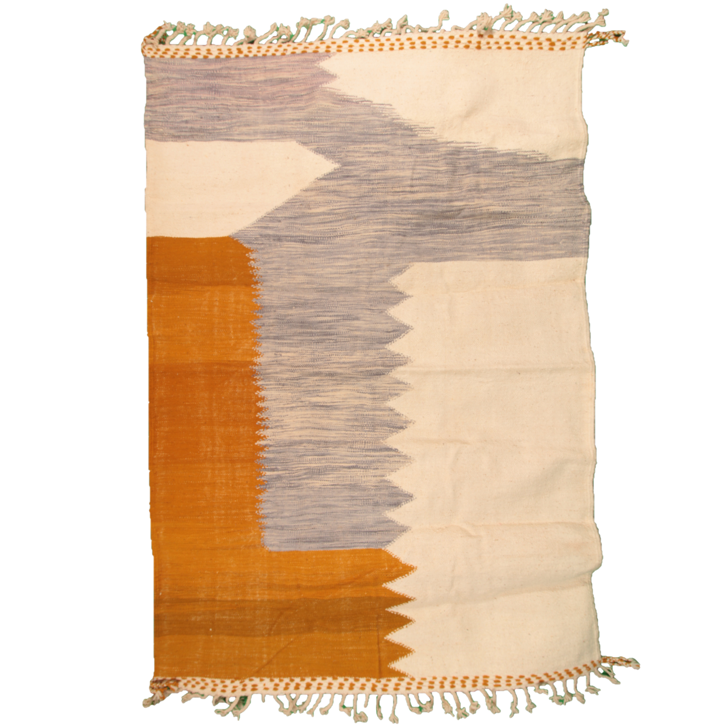 ''Saffraan'' large handwoven rug 300 x 200 cm