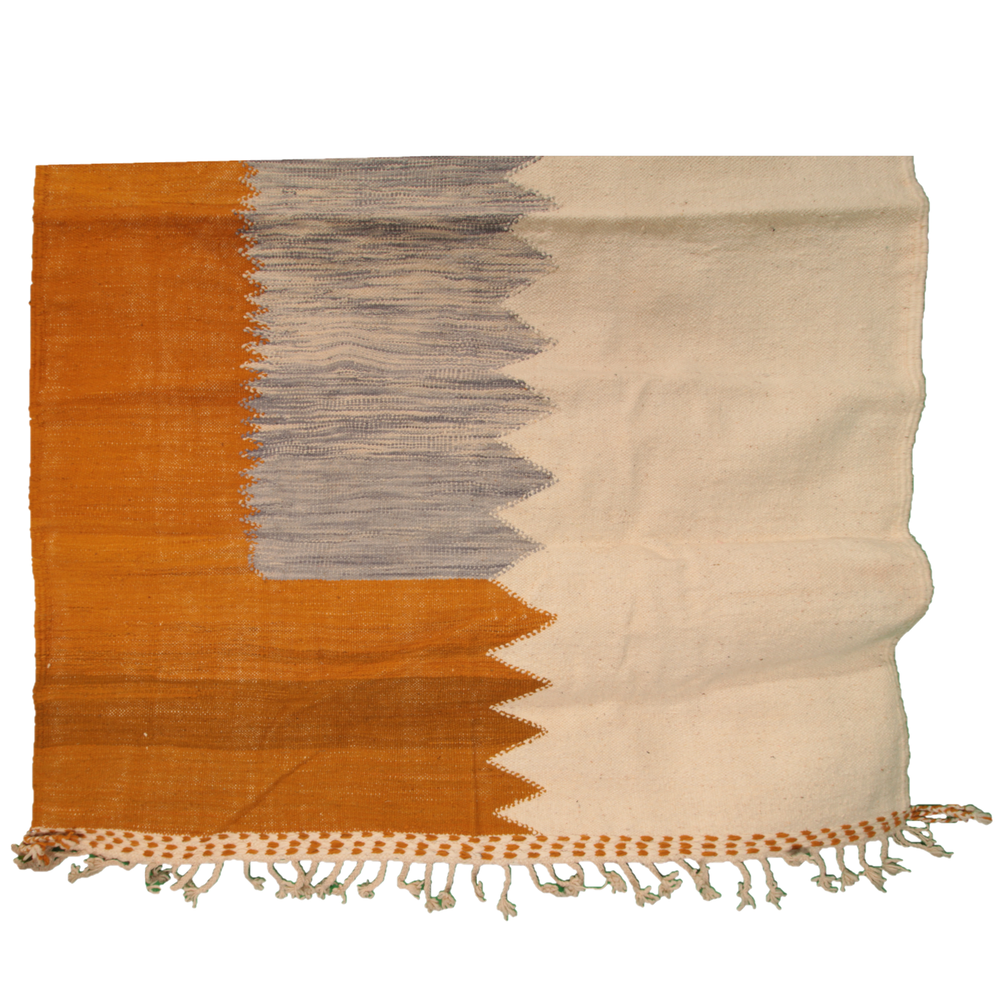 ''Saffraan'' large handwoven rug 300 x 200 cm